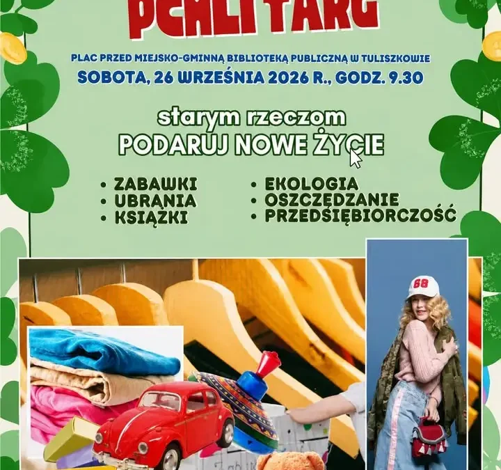 III Gminny Dziecięcy Pchli Targ w Tuliszkowie – zapisy do 21 września