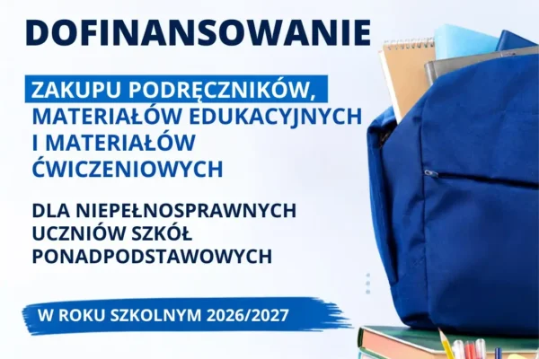 Dofinansowanie podręczników dla uczniów z niepełnosprawnościami w Turku – nabór na rok szkolny 2026/2027
