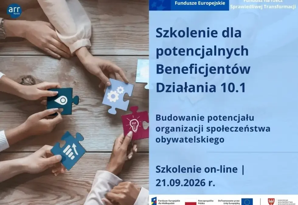 Bezpłatne szkolenie online dla organizacji pozarządowych – nabór w ramach Funduszy Europejskich