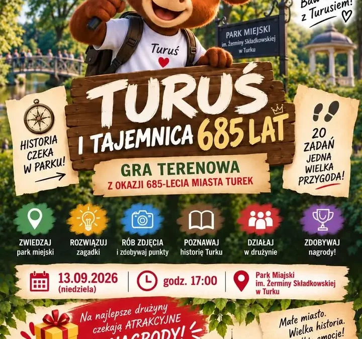 Turuś i tajemnica 685 lat – wielka gra terenowa w Turku