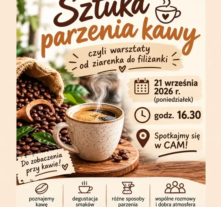 Warsztaty parzenia kawy w Tuliszkowie – od ziarenka do filiżanki