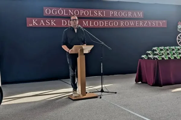 Kaski dla młodych rowerzystów z Goliny – akcja „Kask dla młodego rowerzysty”
