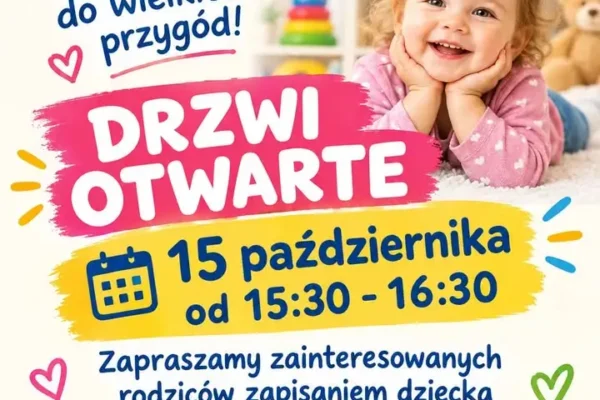 Drzwi otwarte w Żłobku Miejskim w Turku – 15 października 2026