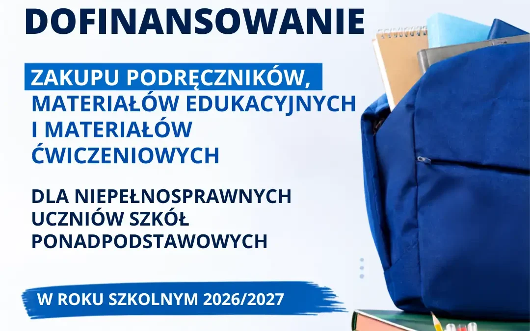 Wsparcie na podręczniki dla uczniów z niepełnosprawnościami w Turku