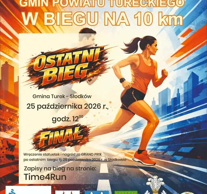 Ostatni bieg Grand Prix Gmin Powiatu Tureckiego 2026 – Słodków, 25 października