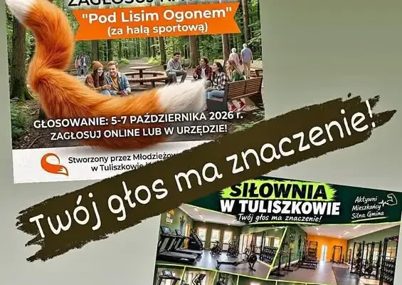 Tuliszków: Rusza głosowanie nad Budżetem Obywatelskim 2027