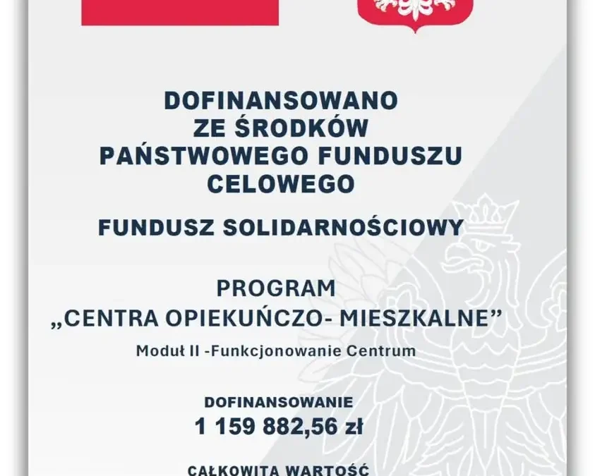 Boleszczyn: ponad 1,1 mln zł na funkcjonowanie Centrum Opiekuńczo-Mieszkalnego
