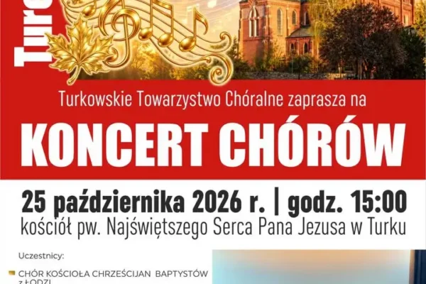 Muzyka Korzeni Europy zabrzmi w Turku – przegląd chórów już 25 października