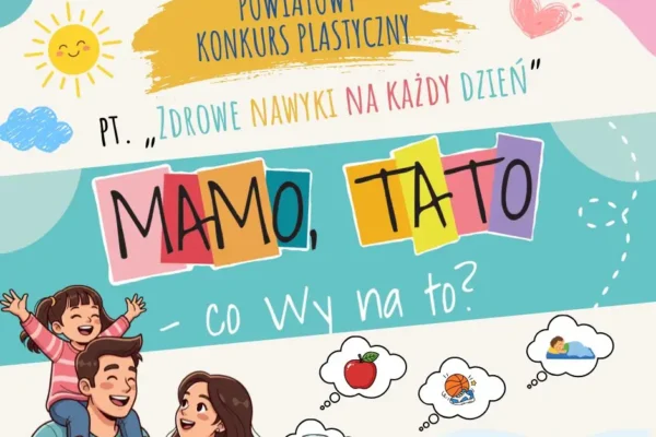 Konkurs plastyczny „Zdrowe nawyki na każdy dzień” – zgłoszenia do 23 października