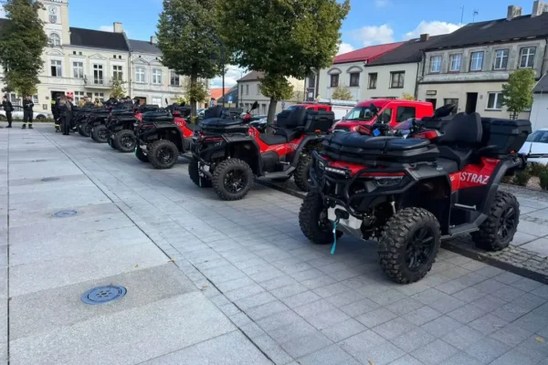 Nowy quad ratowniczy dla OSP Żdżary – sprzęt z dofinansowaniem województwa