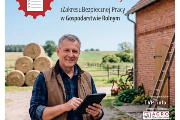 KRUS zaprasza rolników z Gminy Kawęczyn do udziału w konkursie o bezpieczeństwie pracy