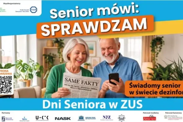 Dni Seniora w ZUS – bezpłatne warsztaty i konsultacje przez cały październik