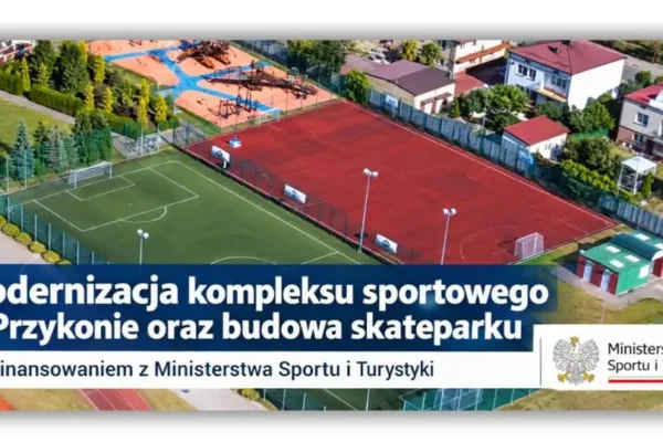 Przykona z unijnym wsparciem: Orlik i skatepark przejdą metamorfozę