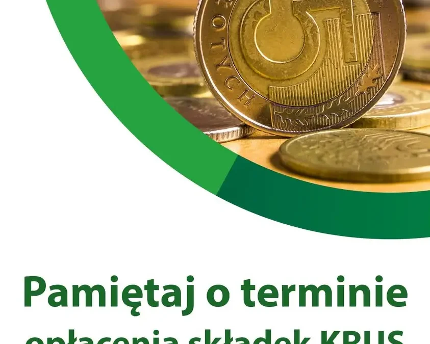 KRUS przypomina: składki za IV kwartał 2026 trzeba zapłacić do 2 listopada