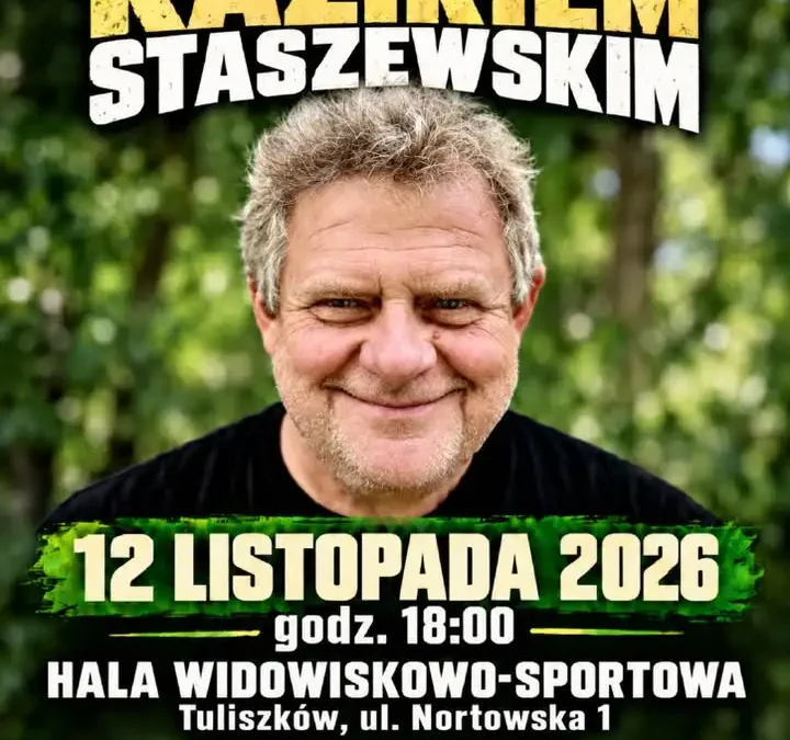 Kazik Staszewski spotka się z fanami w Tuliszkowie