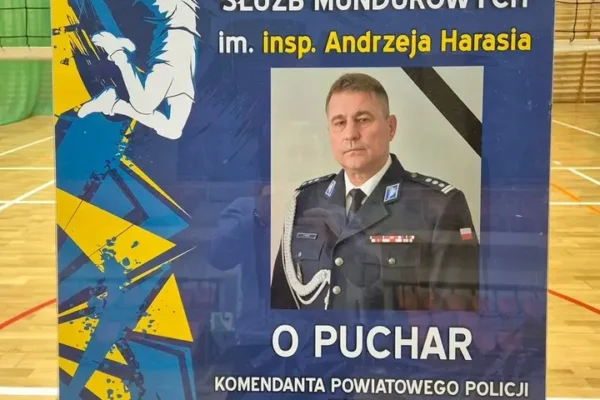 II Memoriał Piłki Siatkowej Służb Mundurowych w Turku – uczczono pamięć insp. Andrzeja Harasia