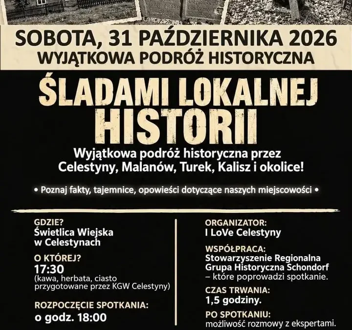 Celestyny: spotkanie o lokalnej historii już 31 października