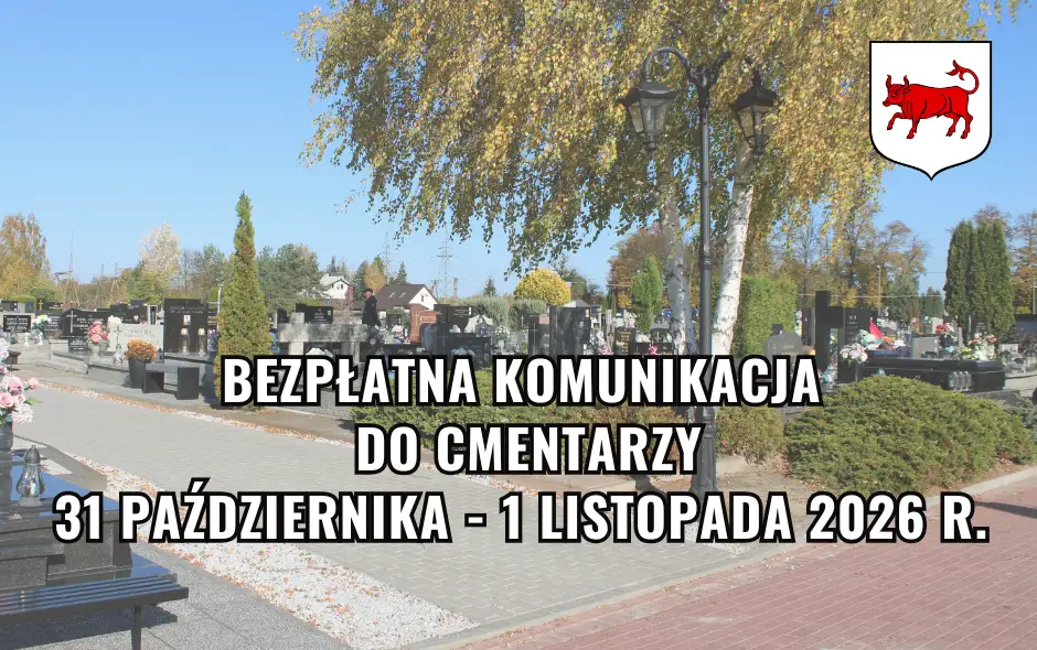 Bezpłatna komunikacja miejska do cmentarzy w Turku na Wszystkich Świętych