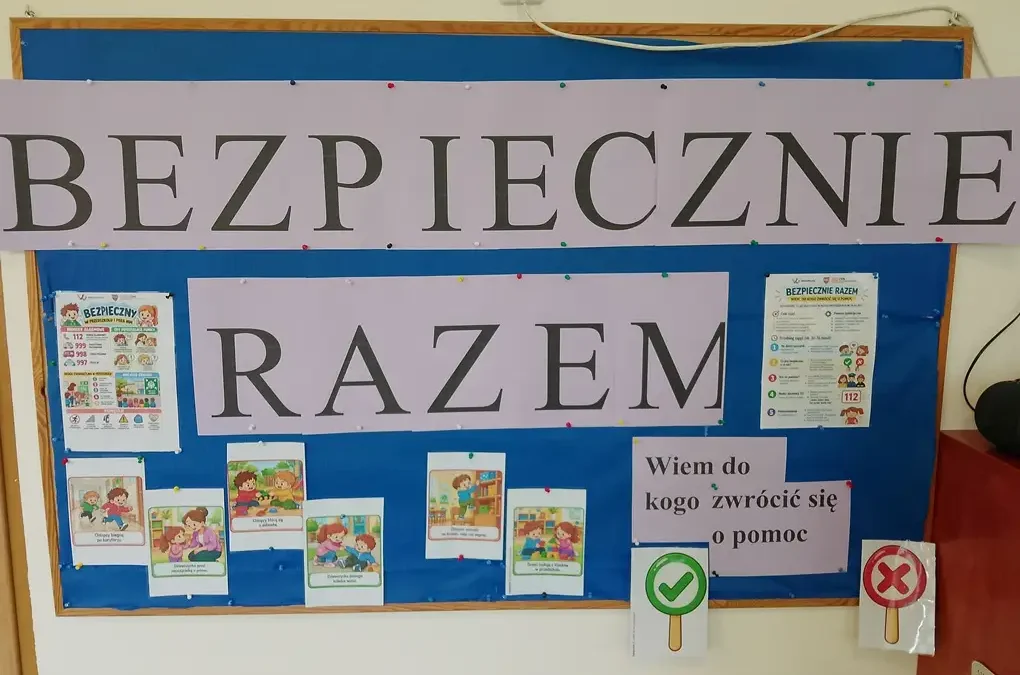 Przedszkolaki z Turku uczą się, jak wezwać pomoc i komu zaufać