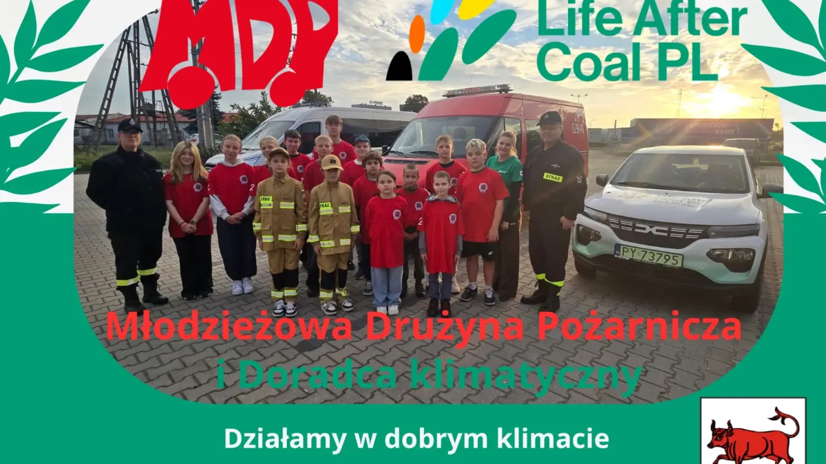 Młodzieżowa Drużyna Pożarnicza z Turku spotkała się z doradcą klimatycznym