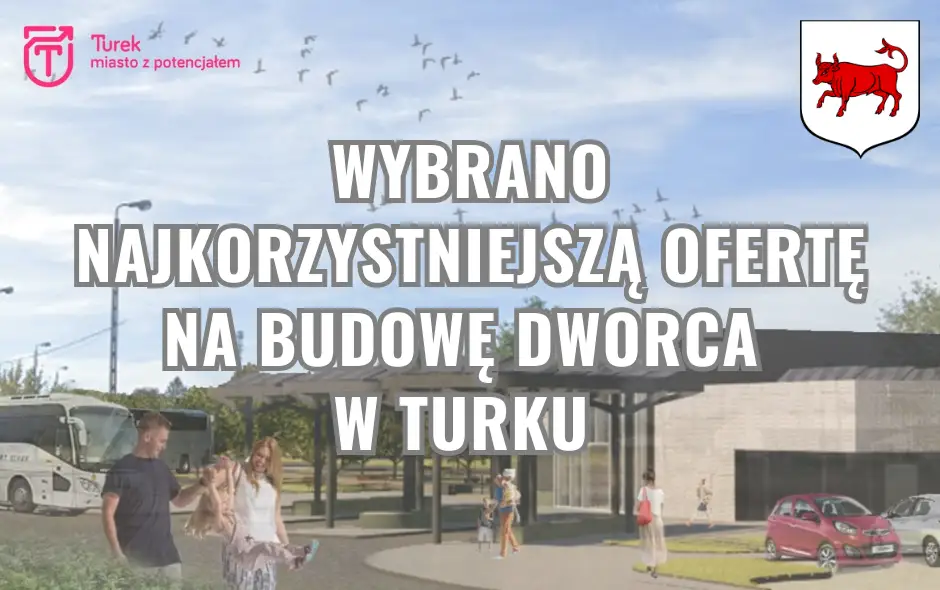 Turek: nowe centrum przesiadkowe za 16,7 mln zł – znamy wykonawcę