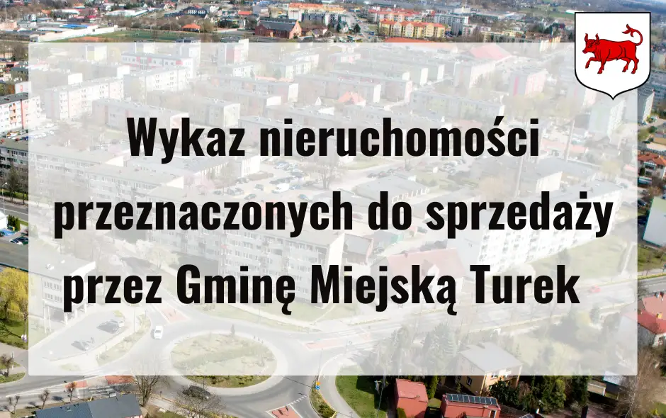 Turek sprzedaje działkę przy ul. Wojciechowskiego. Cena wywoławcza 49 200 zł brutto